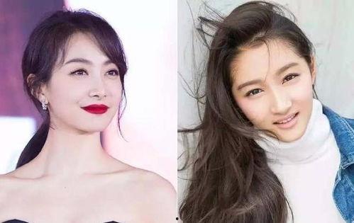 女明星发色对比,女明星们的发色对比美学之旅